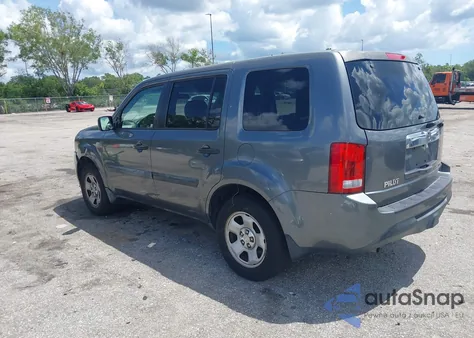 2012 Honda Pilot Lx z USA, uszkodzony, nr VIN 5FNYF3H29CB01278